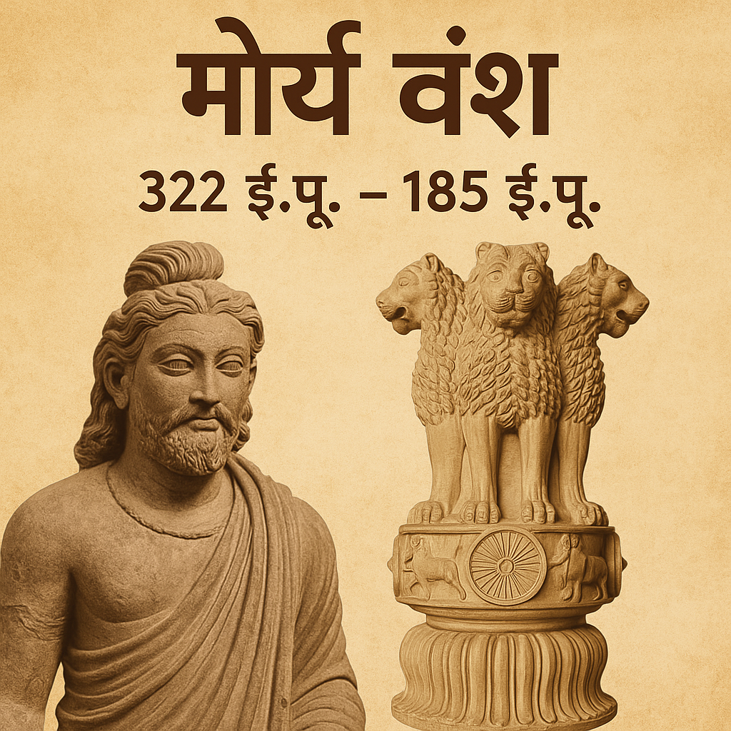 मौर्य वंश (322 ई.पू. – 185 ई.पू.)